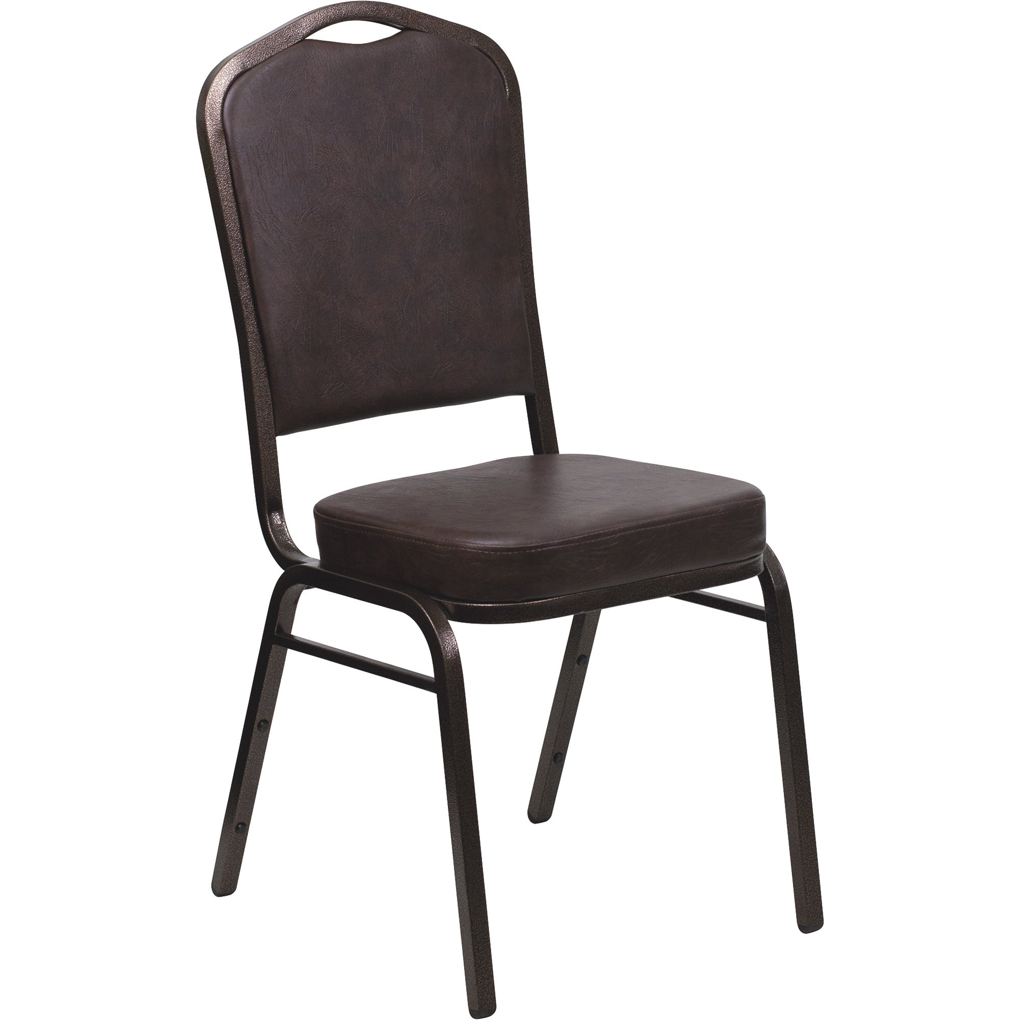 Flash Furniture Vinyl Banquet Chair with Crown Back